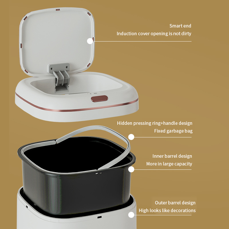 20/35/40L Smart Trash Can Larg - Compost Bin Countertop incelemesi ve fiyatı