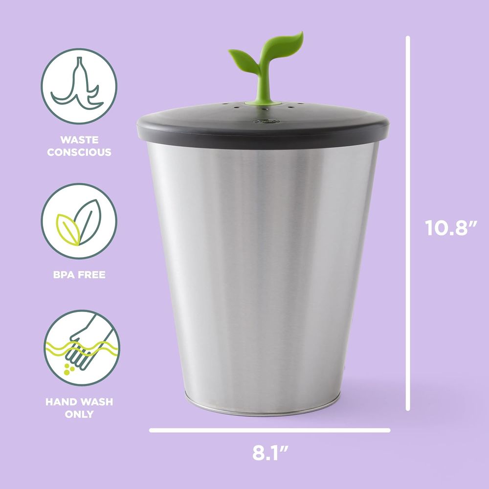 Countertop Composting Bin, 3.3 - Compost Bin Countertop incelemesi ve fiyatı