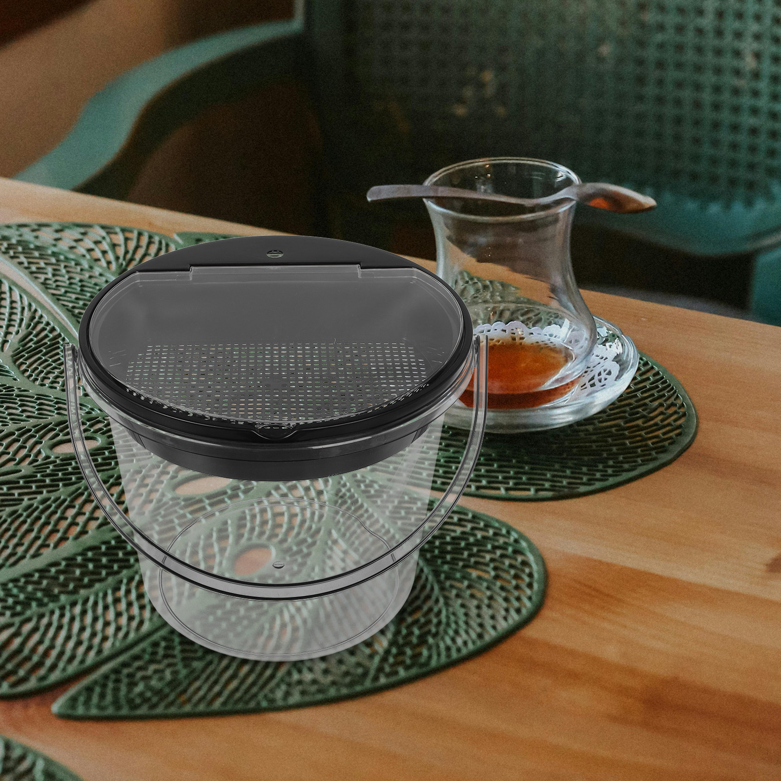 Tea Dregs Drainage Bucket Ligh - Compost Bin Countertop incelemesi ve fiyatı