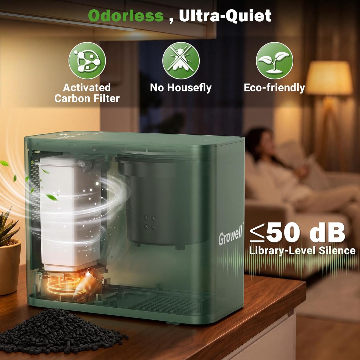 Electric Composter for Kitchen - Compost Bin Countertop incelemesi ve fiyatı