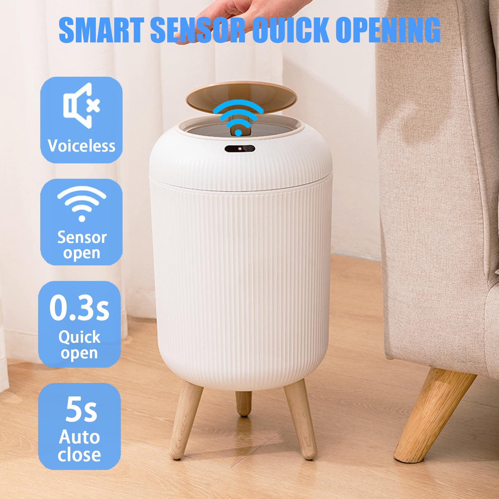 Automatic Trash Can with Lid,  - Compost Bin Countertop incelemesi ve fiyatı