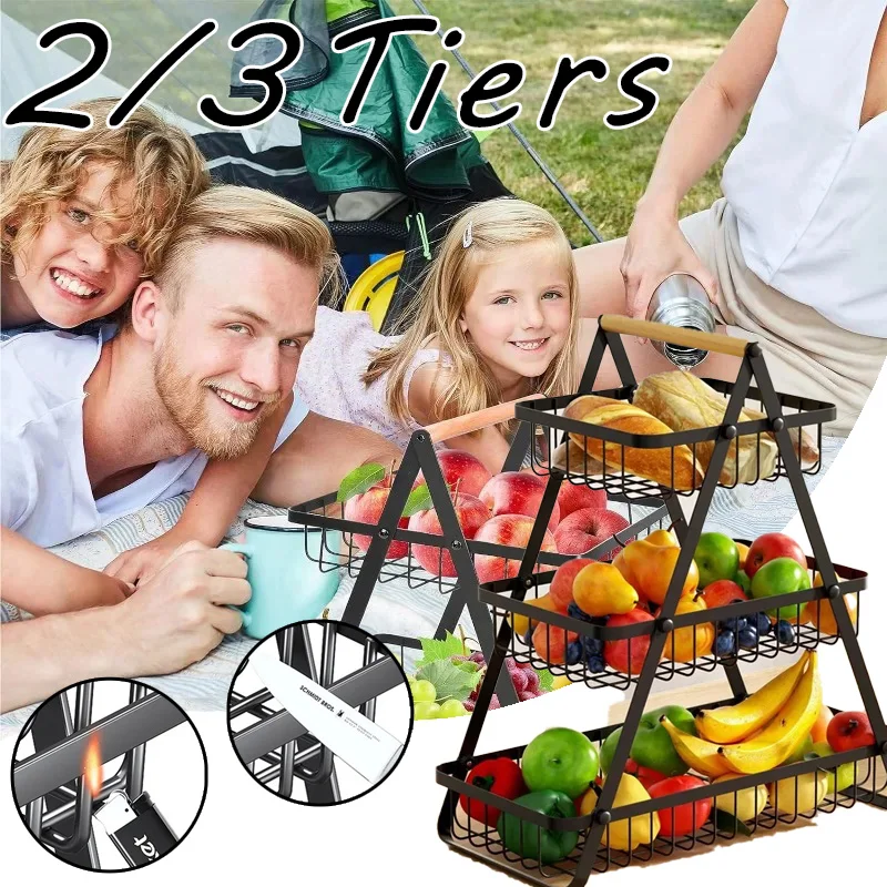 2/3 Tiers Countertop Fruit Bas - Compost Bin Countertop incelemesi ve fiyatı