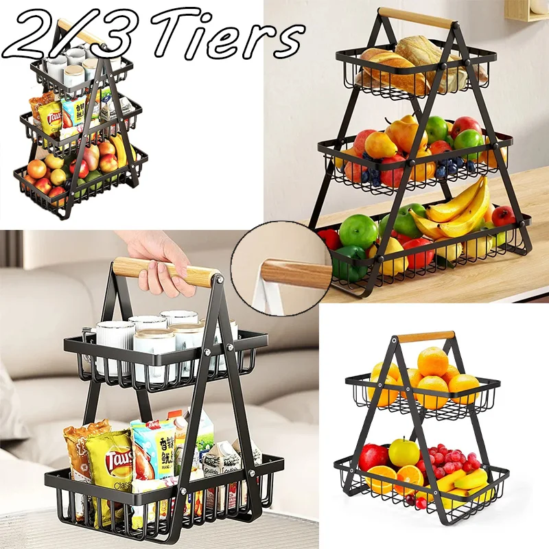 2/3 Tiers Countertop Fruit Bas - Compost Bin Countertop incelemesi ve fiyatı