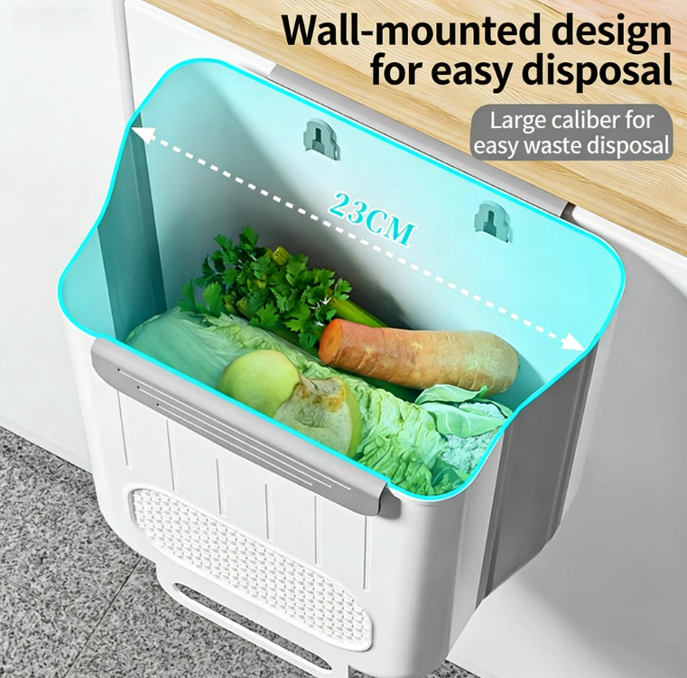 Kitchen Wall Mounted Folding T - Compost Bin Countertop incelemesi ve fiyatı
